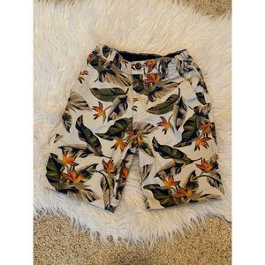Boys tropical print shorts size 7